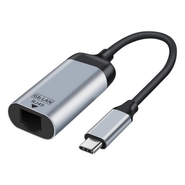 Super Speed USB C Ethernet Adapter New Arrival Gigabit 1000Mbps RJ45 LAN Network Dongle for Gaming & Office Work