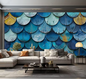 Papier Peint Mural Personnalisé Effet 3D Paysage Urbain de <span class=keywords><strong>Paris</strong></span> pour Bar, Studio et Décoration Intérieure – Vente Flash - Product Image 3