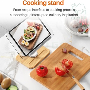 <span class=keywords><strong>Support</strong></span> d'affichage <span class=keywords><strong>pour</strong></span> ordinateur portable et téléphone, plateau de rangement <span class=keywords><strong>pour</strong></span> stylos, <span class=keywords><strong>support</strong></span> de lecture en bois de bambou avec pince <span class=keywords><strong>pour</strong></span> livre - Product Image 5