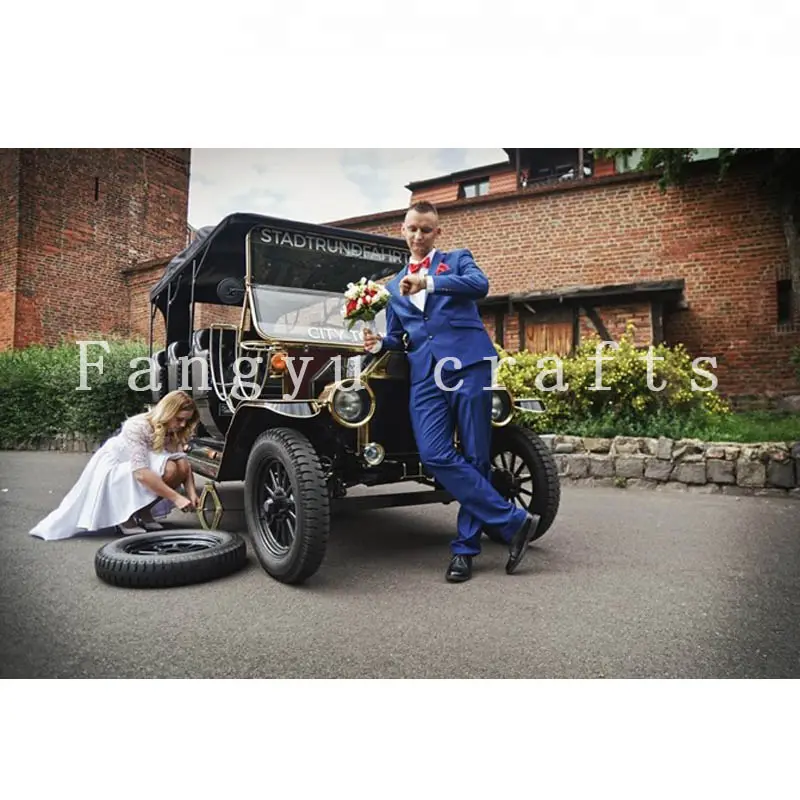 Royal — voiture électrique vintage classique, pour services de mariage