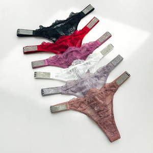 Perizoma Estivo Invisibile Senza Cuciture Tanga Sexy a T Knitted a <span class=keywords><strong>Vita</strong></span> <span class=keywords><strong>Bassa</strong></span> Confortevole - Product Image 1