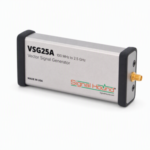 Générateur de signaux vectoriels Signal Hound VSG25A, 100 MHz à 2,5 GHz, largeur de bande de modulation 100 MHz, onde sinusoïdale, résolution de fréquence 1 Hz, USB - Product Image 2