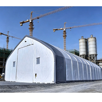 Abri de stockage en PVC de grande taille OEM ODM, Bâtiments en tissu à double treillis, Tentes de stockage industrielles, Hangar de stockage, Tente de garage