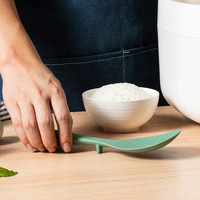 Cuillère à riz en silicone antiadhésive, résistante à la chaleur, pour cuiseur à riz électrique