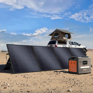 Estación de Energía Portátil LiFePO4 de 2500W, Generador Solar de 2304Wh, Batería Externa Compatible con Automóviles, Panel Solar Plegable de 200W - Product Image 1