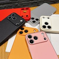 Se transforme instantanément en étui en cuir nude pour iPhone 17 Pro Max, nouveau 16 Pro Max, 15 Pro Max, étui de protection, 14 anti-chute