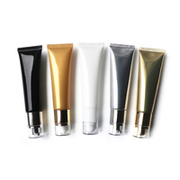 Flacon pompe vide 50 ml pour cosmétiques : tube, bouteille en plastique, fond de teint, base de maquillage, crème pour les mains