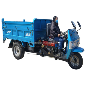 Truk Pengangkut Barang Berat, Becak Diesel untuk Barang Berat, Sepeda Motor Roda Tiga, Becak Bahan Bakar - Product Image 3