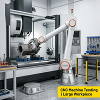 Robot Colaborativo JINWEI FR20, 20 kg, 1854 mm, IP54, 6 Ejes, 0.1 mm, CR, CE, KCs, ISO 10218, 2 m/s, para Paletización Pesada y Manejo de Materiales