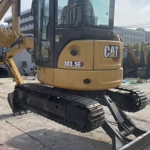 Mini-excavatrice CAT 303.5E, poids opérationnel de 3,5 tonnes, capacité de la benne de 0,13 m³, modèle 2021, d'occasion - Product Image 3