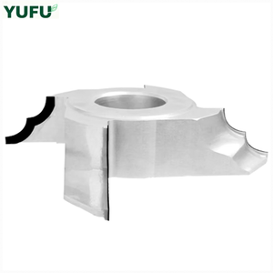 YUFU Personalizable OEM Support Double R-Line Diamond PCD Insert Face Mill Cutter con revestimiento sin recubrimiento - Product Image 1