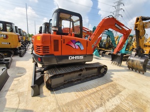 รถขุดตีนตะขาบ Doosan DH55 มือสอง ใช้งานได้เต็มประสิทธิภาพ ขนาดเล็ก 5.5 ตัน รถขุดไฮดรอลิกมือสอง DH35 DH60 DH80 คุณภาพสูง - Product Image 6