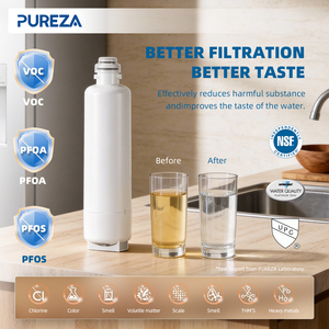 Filtre à eau pour <span class=keywords><strong>réfrigérateur</strong></span> PUREZA NSF Z055, remplacement pour filtre à eau Bo-sch Ultra Clarity Pro, élimine le chlore, OEM - Product Image 2