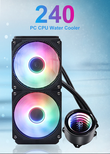 Disipador de Calor de CPU de Alta Calidad, Refrigeración por Agua de 240 mm con Ventilador RGB para PC Gaming - Product Image 2