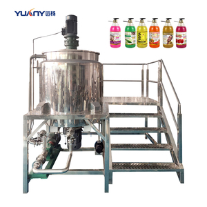 Machine de mélange de shampoing 500L, mélangeur et agitateur pour la fabrication de détergent vaisselle - Product Image 1