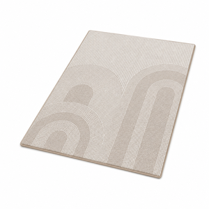 <span class=keywords><strong>Tapis</strong></span> de salon moderne fait main en composite, 10 mm d'épaisseur, rectangulaire, <span class=keywords><strong>beige</strong></span>, géométrique, antidérapant, adapté aux animaux domestiques - Product Image 2