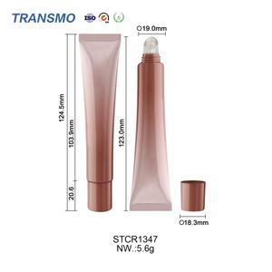 Tube de baume à lèvres en silicone réutilisable pour crème contour des yeux et baume à lèvres, 15g, tubes souples pour beurre à lèvres et gloss - Product Image 2