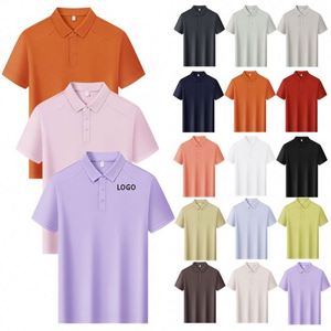 Polo de Alta Calidad con Logotipo Personalizado, Unisex, de Algodón, Poliéster y Lyocell, para Hombre, de Secado Rápido, para Golf, Entrenamiento, Negocios y Empleados - Product Image 2