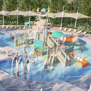 Équipement <span class=keywords><strong>de</strong></span> parc <span class=keywords><strong>aquatique</strong></span> commercial, structure <span class=keywords><strong>aquatique</strong></span>, toboggan <span class=keywords><strong>aquatique</strong></span> et <span class=keywords><strong>aire</strong></span> <span class=keywords><strong>de</strong></span> <span class=keywords><strong>jeux</strong></span> <span class=keywords><strong>aquatique</strong></span> personnalisée pour les centres <span class=keywords><strong>de</strong></span> villégiature - Product Image 4