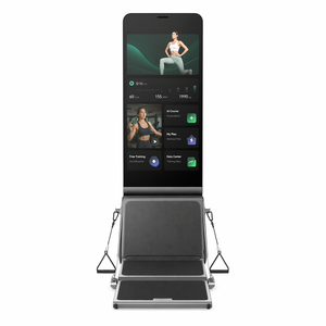 Specchio <span class=keywords><strong>Fitness</strong></span> Intelligente AI Personalizzato con Allenatore a Cavo da 60KG, Correzione della Forma 3D, Schermo Touch e Controllo Vocale per Palestra Domestica - Product Image 1
