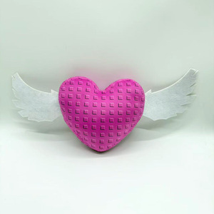 Peluche SammyJandel en forme de cœur avec ailes, 17 cm, accessoire de jeu pour Nintendo Switch, pour les jeunes - Product Image 4