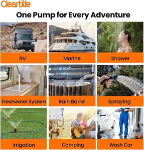 Cleartide 120V <span class=keywords><strong>pompe</strong></span> à <span class=keywords><strong>eau</strong></span> à membrane auto-amorçante petite <span class=keywords><strong>pompe</strong></span> <span class=keywords><strong>de</strong></span> surpression d'<span class=keywords><strong>eau</strong></span> électrique pour RV Camping marin - Product Image 6
