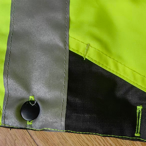 Pantalones de <span class=keywords><strong>Trabajo</strong></span> Aislantes de Alta Visibilidad, Resistentes al Agua y a la Abrasión, con Forro de PU 300D y Tela Oxford Personalizada - Product Image 3