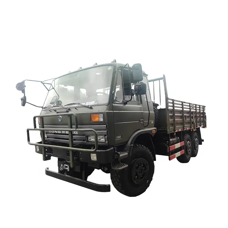 Dongfeng Brand Euro3 Euro4 Euro5 4X4 6X6 10T, kamera truk kargo Pickup Off-road gurun Hubei truk Pickup otomatis 3 Ton Manual