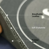 Tapis de sol en terre de diatomée transfrontalier le plus vendu, absorbant l'eau, séchage rapide, antidérapant, résistant aux taches, pour cuisine