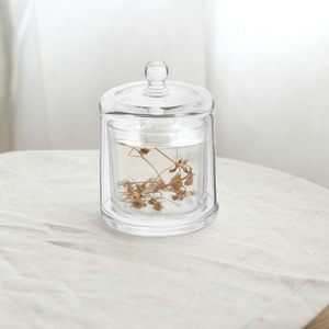 200ml 320ml 460ml Exclusive High Quality Luxury Cylinder Glass Candle Jars Heat Resistant for Candle Making with <b>Lids</b> - Product Image 6