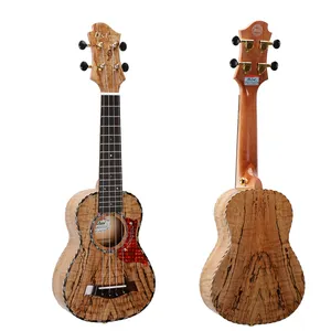 Çin'de yapılan ucuz özelleştirilmiş müzik aletleri Mini gitar 21 inç ukulele mat Finish acemi ukulele toptan fiyat