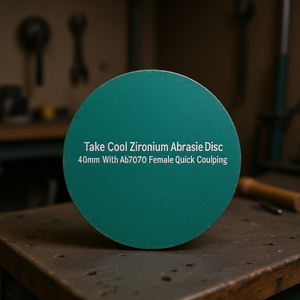 แผ่นขัดเซอร์โคเนียม Ttake Cool ขนาด 40 มม. พร้อมข้อต่อเร็วแบบตัวเมีย AB7070 - Product Image 3