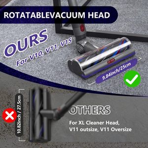 Tête de brosse de rechange électrique en plastique réutilisable pour <span class=keywords><strong>V8</strong></span> V10 V11 - Haute efficacité et respectueuse de l'environnement - Product Image 3