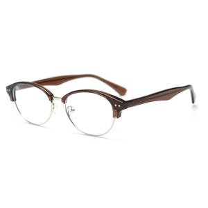 Senso del Design della piastra miopia occhiali la combinazione della piastra piede struttura ellittica sopracciglio in metallo - Product Image 1