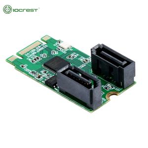 IOCREST <span class=keywords><strong>M</strong></span>.<span class=keywords><strong>2</strong></span>(PCIe) ke <span class=keywords><strong>2</strong></span> Port SATA 6G RAID Adapter - Product Image 3
