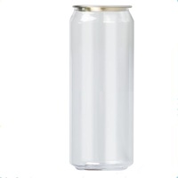 Bouteilles et pots transparents en PET pour aliments et boissons, avec couvercle en aluminium à ouverture facile, pour jus, lait, café