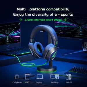 PLEXTONE G810, gran oferta, auriculares para jugadores de ordenador con micrófono, auriculares para juegos <span class=keywords><strong>Astro</strong></span> con cable, soporte para teléfono móvil y PC PAD - Product Image 5