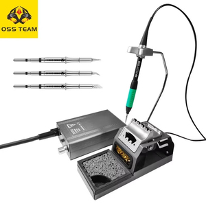 Estación de Soldadura OSS T210 con Control de Temperatura Inteligente 120-450℃ y Punta de Cautín para Herramienta de Soldadura de PCB de Teléfono - Product Image 2