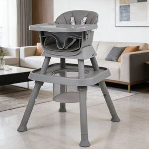 เก้าอี้สูงสำหรับเด็กแบบพกพา ปี <span class=keywords><strong>2026</strong></span> สำหรับเด็กวัยหัดเดินและเด็กทารก พร้อมถาด ดีไซน์ทันสมัย เก้าอี้ทานข้าวแบบเสริม - Product Image 1