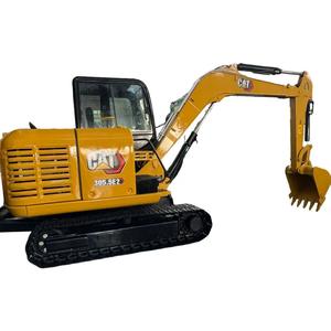 Matériel de construction bon marché CAT 305.5E utilisé meilleure marque d'excavatrice avec godet à roche de service - Product Image 1