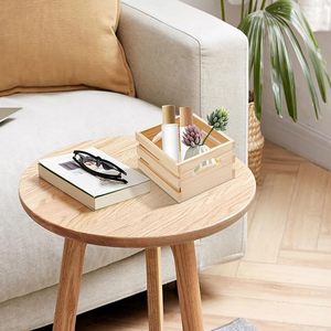 Caisses palettes en bois personnalisées de 3 tailles nidification plateaux en bois non finis pour la décoration d'affichage de stockage - Product Image 3