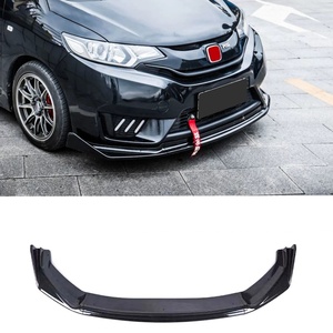 Welta para Ford Fit 2014-2017, Protector de Parachoques Delantero, Difusor, Alerón, Enganche de Remolque, Plástico ABS+PP, Negro, Accesorios para Auto - Product Image 1