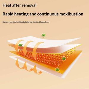 Ginger Wormwood Essential Oil Patch Self-Heating Steam Moxibustion Neck Uterine Warmth Body Hot <b>Compress</b> Warm Patch - Product Image 2