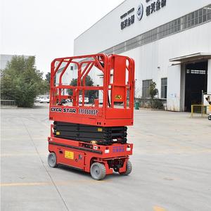 Lightweight Mobile Scissor Lift, Easy To <b>Transport</b> And Assemble For Various Job Sites - Product Image 1