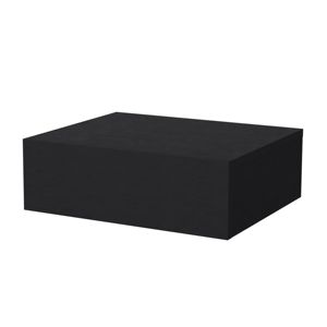 Mesita de noche flotante moderna montada en la pared de DB Vienna, elegante diseño de madera maciza con cajón de almacenamiento espacioso para uso en dormitorio y apartamento - Product Image 2