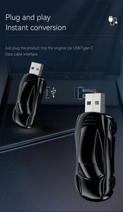 อะแดปเตอร์ Carplay แบบไร้สาย 2 in 1 สำหรับรถยนต์ รองรับ Android Auto และ Carplay - Product Image 3