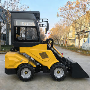 Мини-телескопический погрузчик для сельского хозяйства с грейферным захватом для обработки бревен и веток - Product Image 3