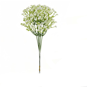 Flor Artificial de Plástico de Tallo Único Tipo Sentai para Decoración de Bodas y Hogar - Product Image 5