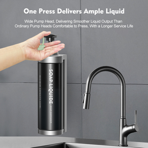 Dispenser di Sapone da Parete Personalizzato OEM con Logo per Hotel, Porta Flacone per Shampoo e Gel <span class=keywords><strong>Doccia</strong></span>, Accessori per Bagno - Product Image 5
