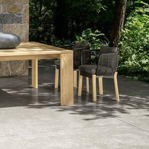 Sillas De mimbre para exteriores, Sillas De mimbre para comedor, balcón, terraza, piscina, Patio - Product Image 4